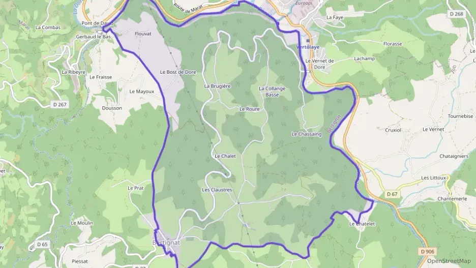 Maison 90 m² quatre pièces à vendre à Bertignat