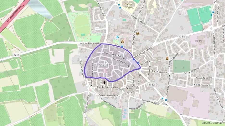 Maison 70 m² trois pièces à vendre à Florensac