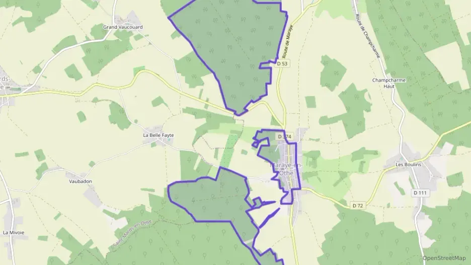 Maison 70 m² trois pièces à vendre à Maraye-en-Othe