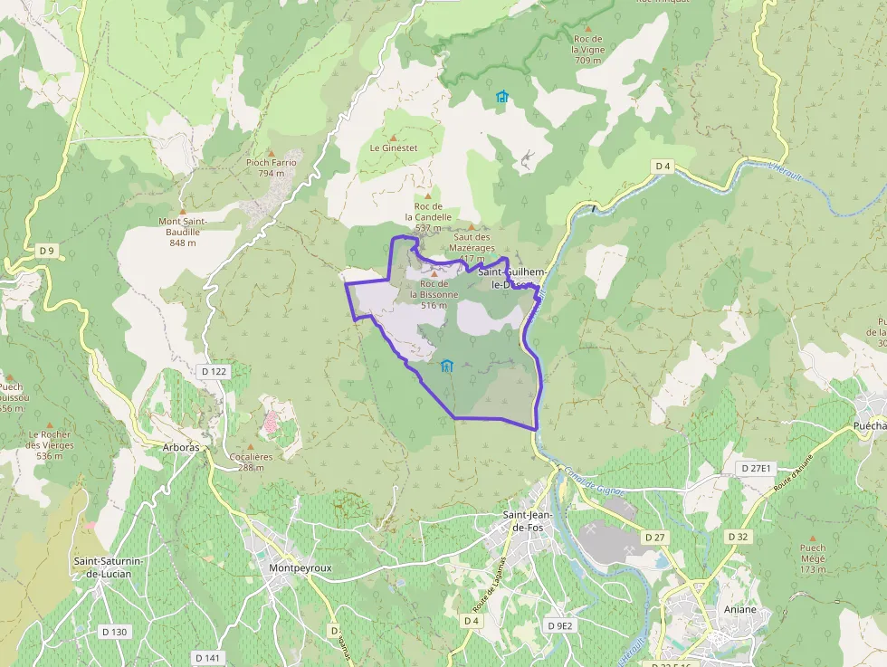 Maison 50 m² deux pieces à vendre à Saint-Guilhem-le-Désert