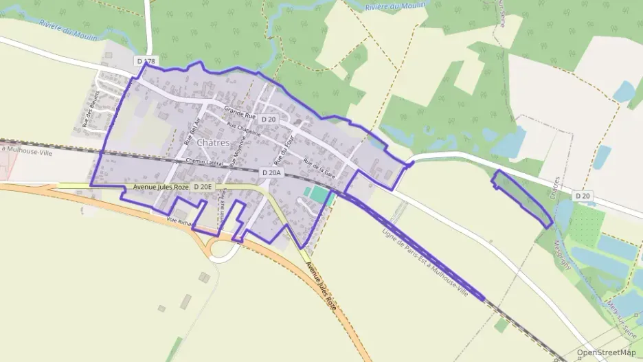 Maison 130 m² cinq pièces à vendre à Châtres Maison 130 m² cinq pièces à vendre à Châtres