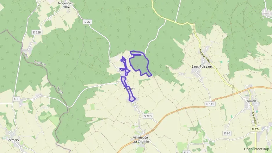 Maison 110 m² quatre pièces à vendre à Vosnon