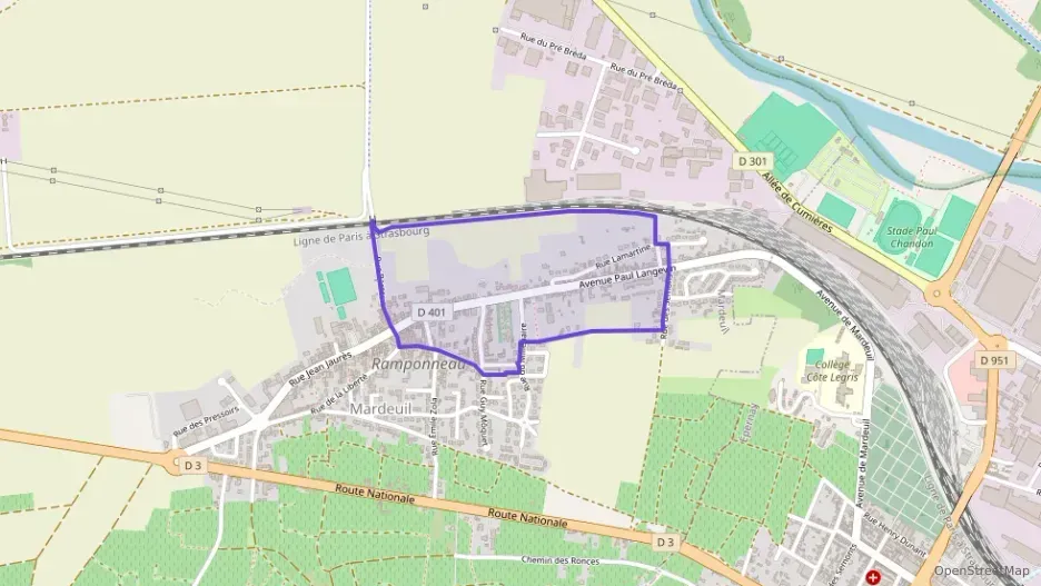 Maison 73 m² trois pièces à vendre à Mardeuil