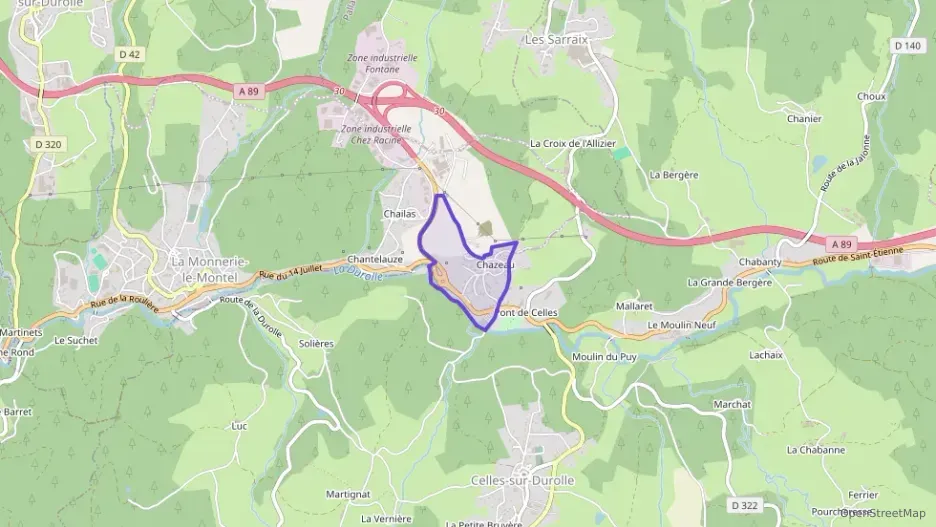 Maison 80 m² quatre pièces à vendre à La Monnerie-le-Montel