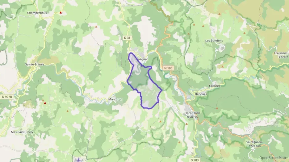 Maison 81 m² cinq pièces à vendre à Gorges du Tarn Causses