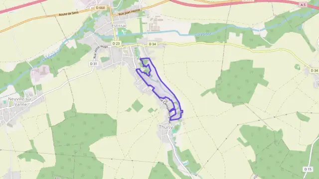 Maison 94 m² quatre pièces à vendre à Estissac