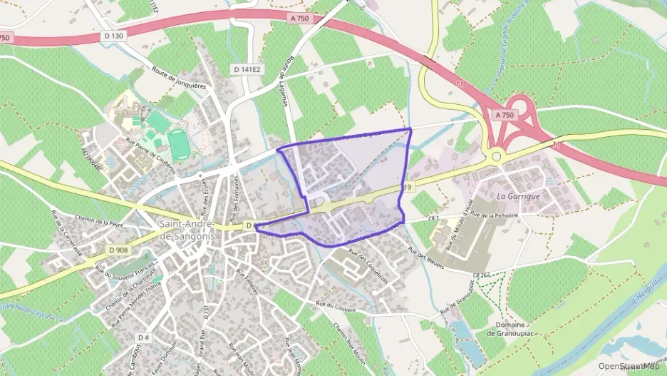 Maison 97 m² quatre pièces à vendre à Saint-André-de-Sangonis