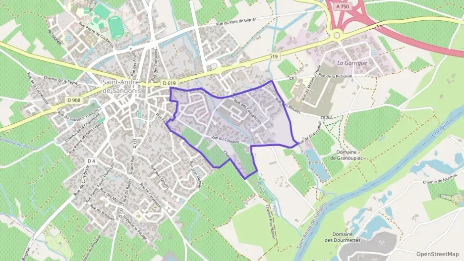 Maison 126 m² quatre pièces à vendre à Saint-André-de-Sangonis