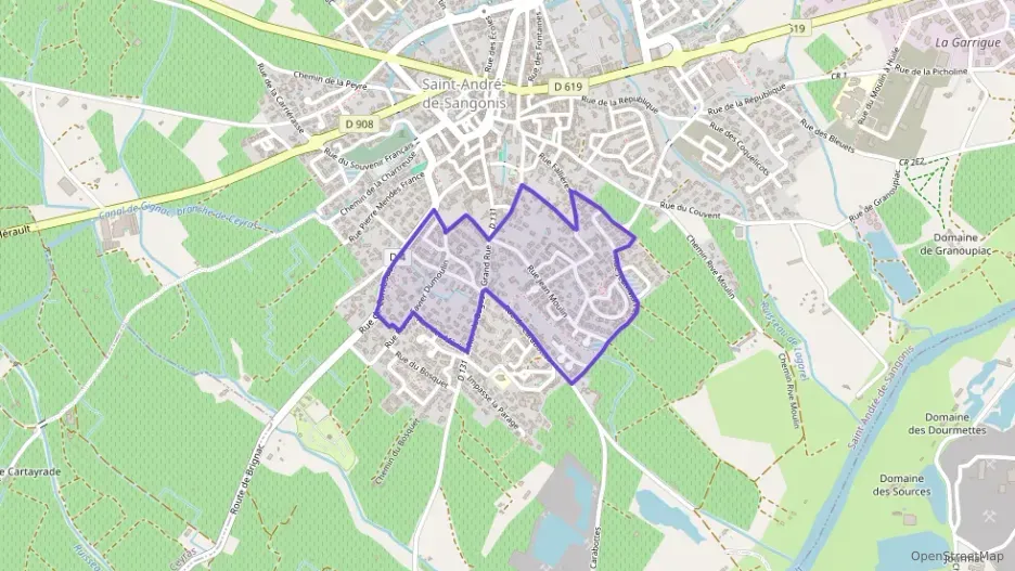 Maison 104 m² quatre pièces à vendre à Saint-André-de-Sangonis