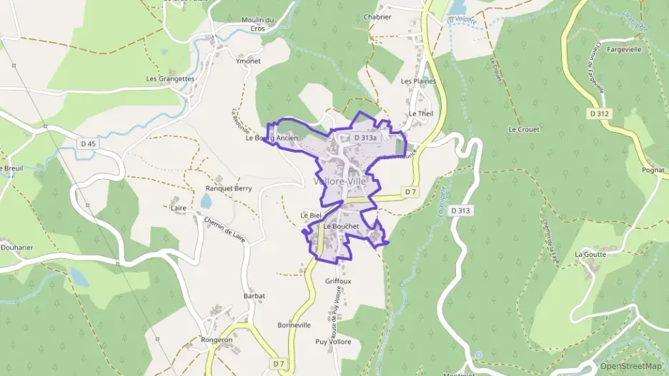 Maison 90 m² cinq pièces à vendre à Vollore-Ville Maison 90 m² cinq pièces à vendre à Vollore-Ville