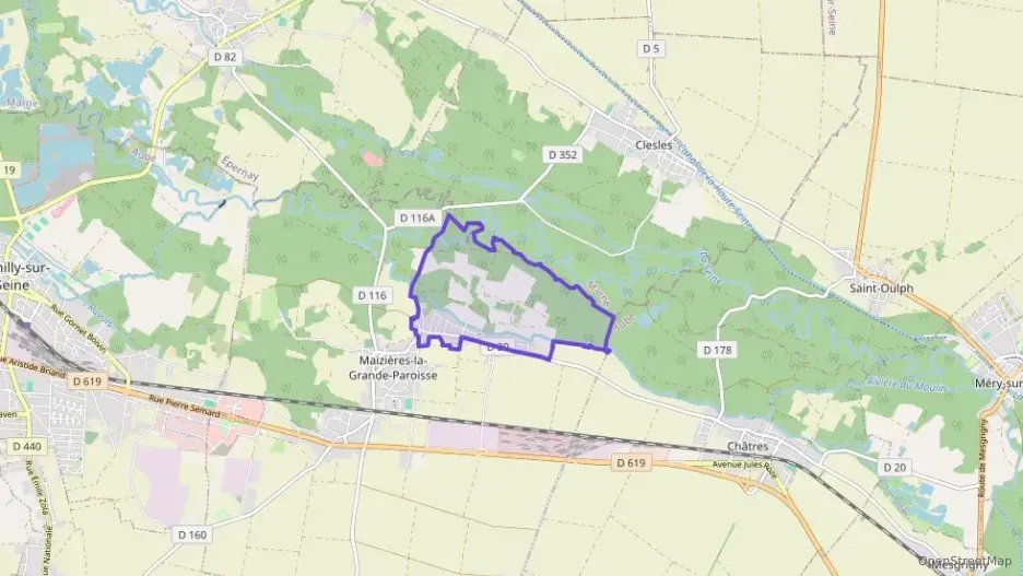 Maison 85 m² quatre pièces à vendre à Maizières-la-Grande-Paroisse