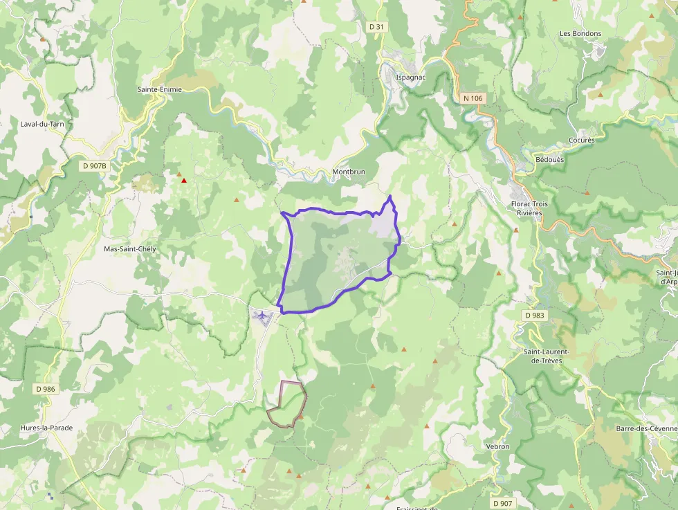 Maison 70 m² trois pièces à vendre à Gorges du Tarn Causses