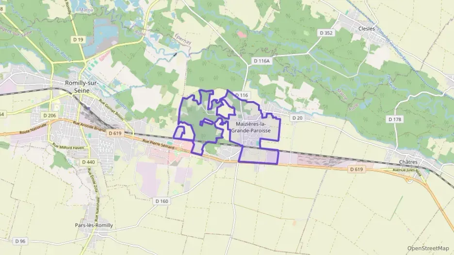 Maison 100 m² quatre pièces à vendre à Maizières-la-Grande-Paroisse