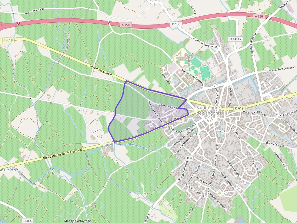 Maison 89 m² quatre pièces à vendre à Saint-André-de-Sangonis