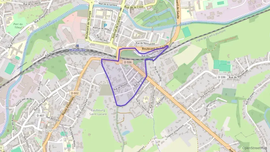 Maison 96 m² six pièces à vendre à Maubeuge Maison 96 m² six pièces à vendre à Maubeuge