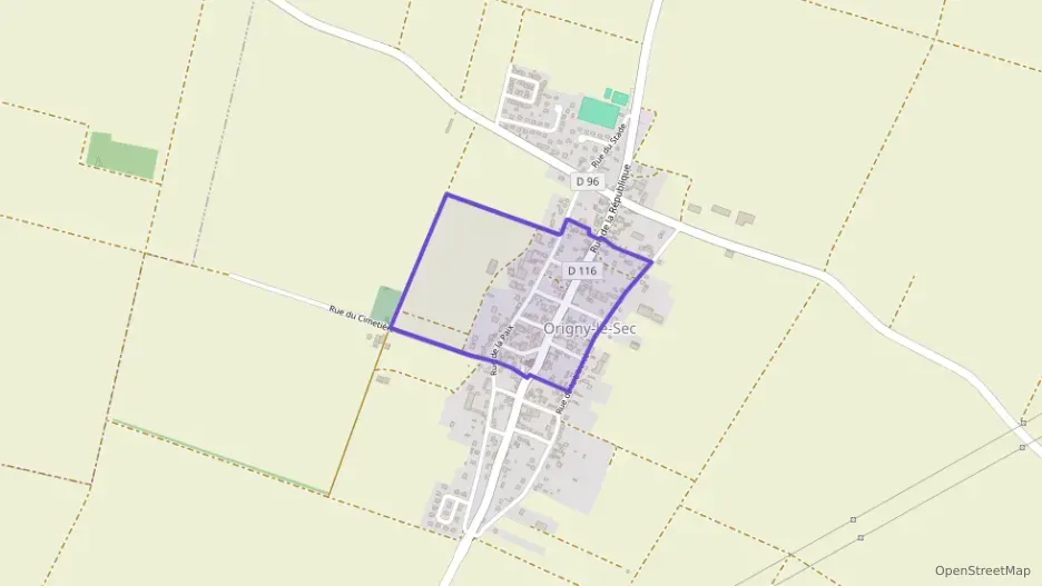 Maison 120 m² cinq pièces à vendre à Origny-le-Sec