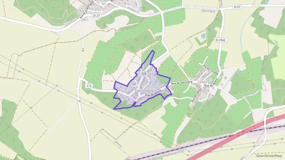 Maison 80 m² quatre pièces à vendre à Germigny