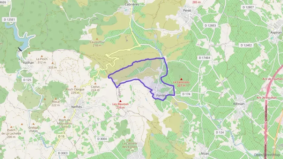 Maison 117 m² cinq pièces à vendre à Fontès Maison 117 m² cinq pièces à vendre à Fontès