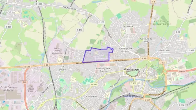 Maison 67 m² quatre pièces à vendre à Maubeuge