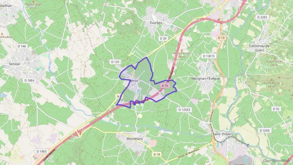 Maison 102 m² cinq pièces à vendre à Valros Maison 102 m² cinq pièces à vendre à Valros