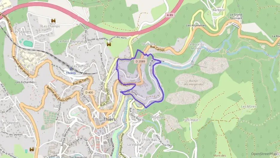 Maison 105 m² quatre pièces à vendre à Thiers