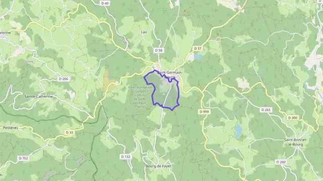 Maison 61 m² trois pièces à vendre à Saint-Germain-l`Herm