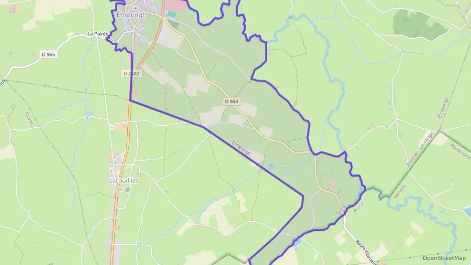 Maison 103 m² trois pièces à vendre à Étrœungt Maison 103 m² trois pièces à vendre à Étrœungt