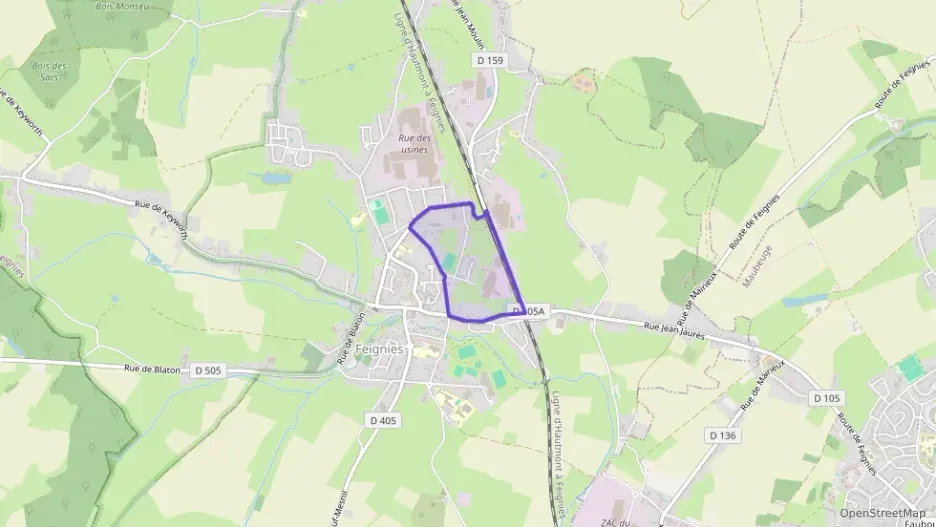 Maison 88 m² quatre pièces à vendre à Feignies Maison 88 m² quatre pièces à vendre à Feignies