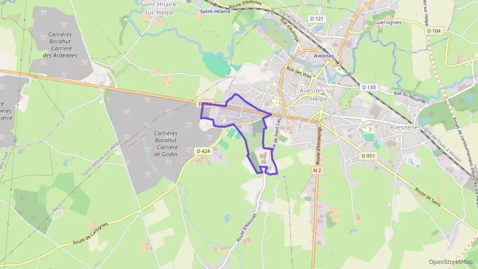 Maison 91 m² cinq pièces à vendre à Avesnes-sur-Helpe