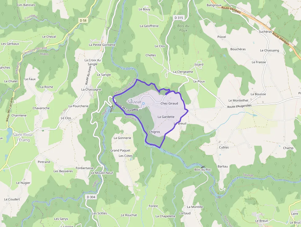 Maison 94 m² trois pièces à vendre à Sauviat