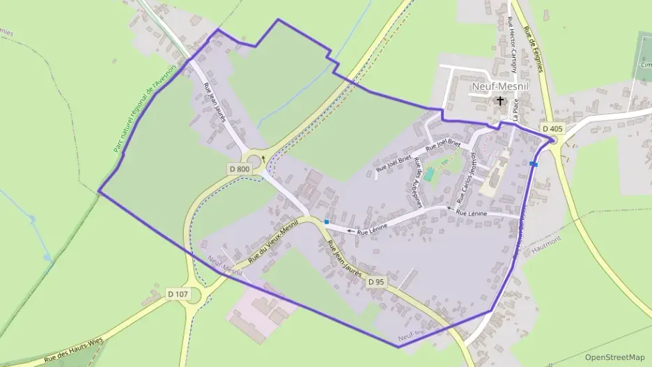 Maison 51 m² trois pièces à vendre à Neuf-Mesnil Maison 51 m² trois pièces à vendre à Neuf-Mesnil