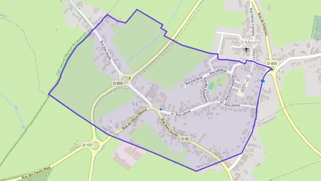 Maison 51 m² trois pièces à vendre à Neuf-Mesnil