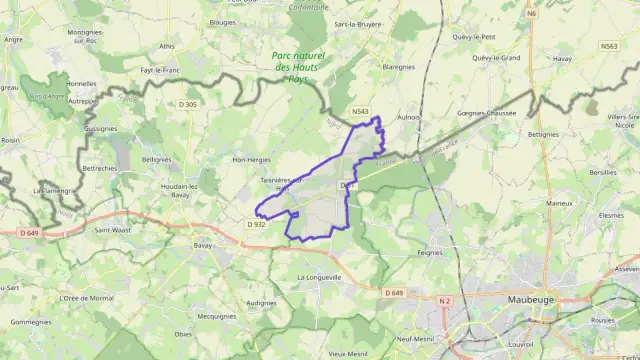 Maison 86 m² trois pièces à vendre à Taisnières-sur-Hon