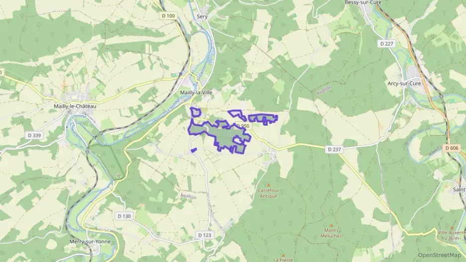 Maison 72 m² trois pièces à vendre à Mailly-la-Ville