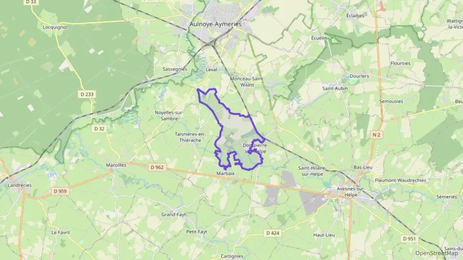 Maison 91 m² quatre pièces à vendre à Dompierre-sur-Helpe