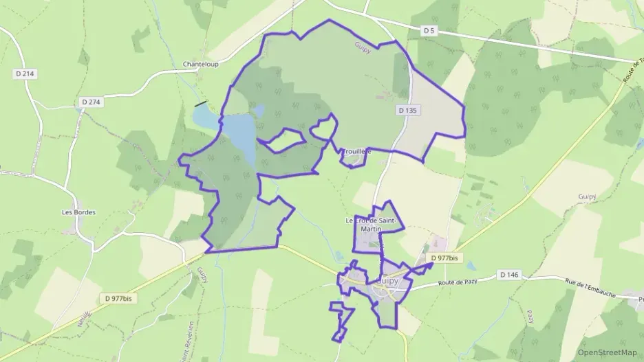 Maison 135 m² sept pièces à vendre à Guipy