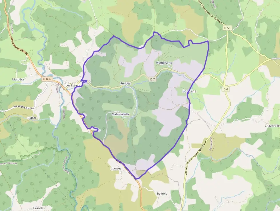 Maison 62 m² quatre pièces à vendre à Fontans