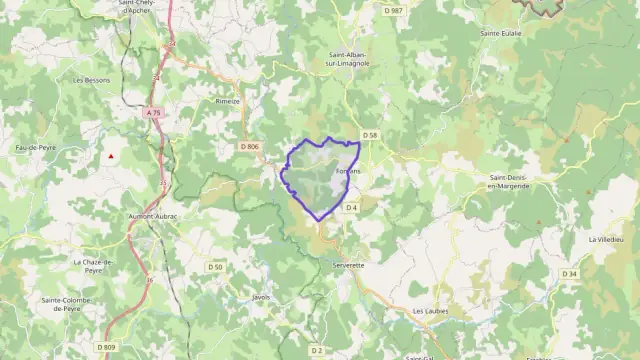 Maison 62 m² quatre pièces à vendre à Fontans