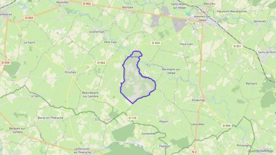 Maison 104 m² trois pièces à vendre à Cartignies