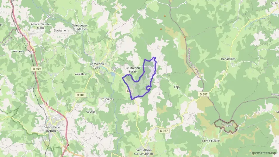 Maison 70 m² deux pieces à vendre à Le Malzieu-Forain