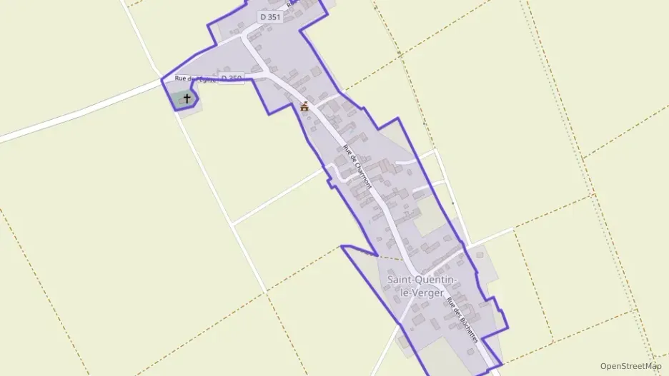 Maison 90 m² quatre pièces à vendre à Saint-Quentin-le-Verger