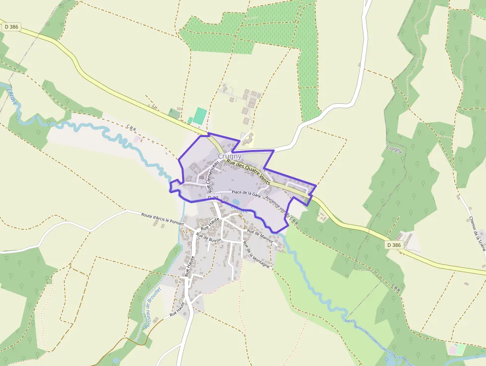 Maison 90 m² quatre pièces à vendre à Crugny