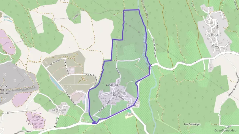 Maison 58 m² trois pièces à vendre à Le Bosc Maison 58 m² trois pièces à vendre à Le Bosc