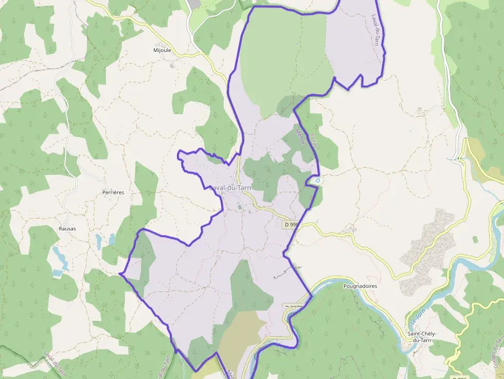 Maison 80 m² trois pièces à vendre à Laval-du-Tarn