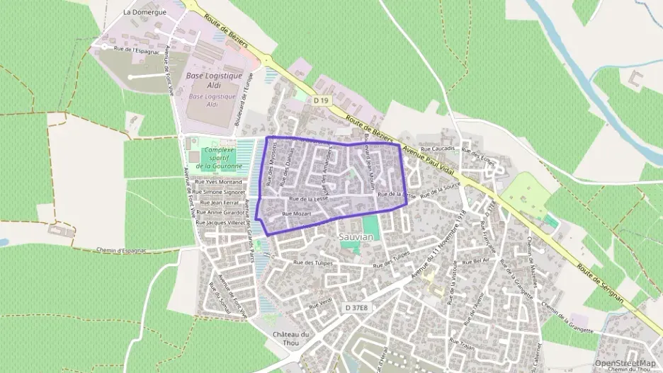 Maison 88 m² quatre pièces à vendre à Sauvian Maison 88 m² quatre pièces à vendre à Sauvian