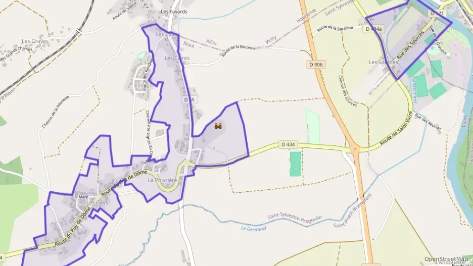 Maison 96 m² quatre pièces à vendre à Saint-Sylvestre-Pragoulin Maison 96 m² quatre pièces à vendre à Saint-Sylvestre-Pragoulin