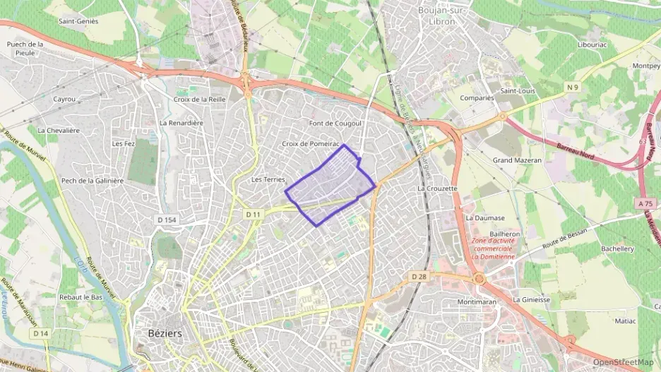 Maison 80 m² quatre pièces à vendre à Béziers Maison 80 m² quatre pièces à vendre à Béziers