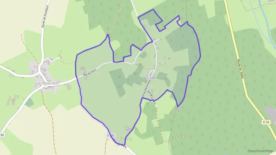 Maison 60 m² cinq pièces à vendre à Saxi-Bourdon Maison 60 m² cinq pièces à vendre à Saxi-Bourdon