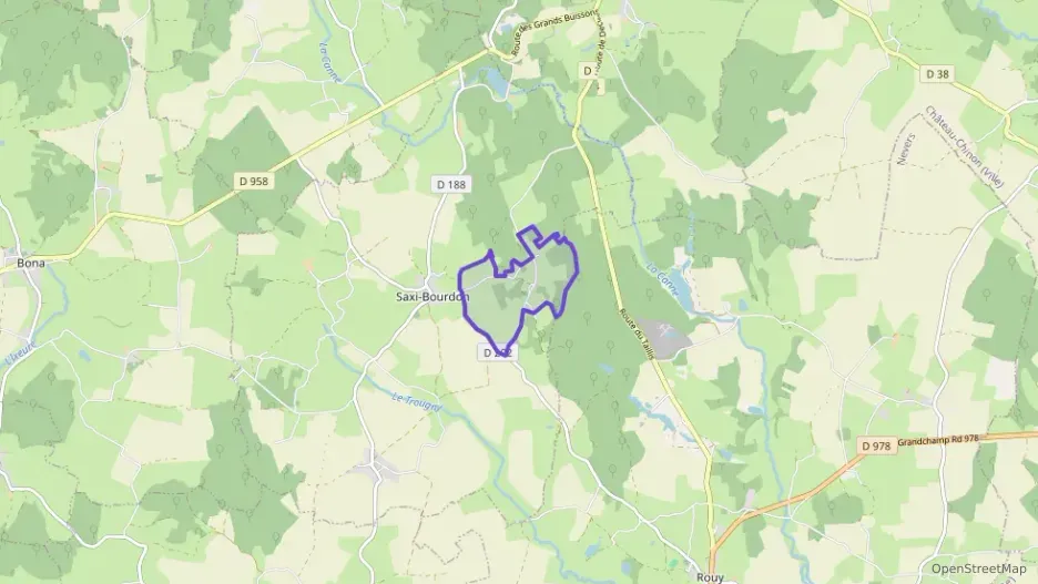 Maison 60 m² cinq pièces à vendre à Saxi-Bourdon Maison 60 m² cinq pièces à vendre à Saxi-Bourdon