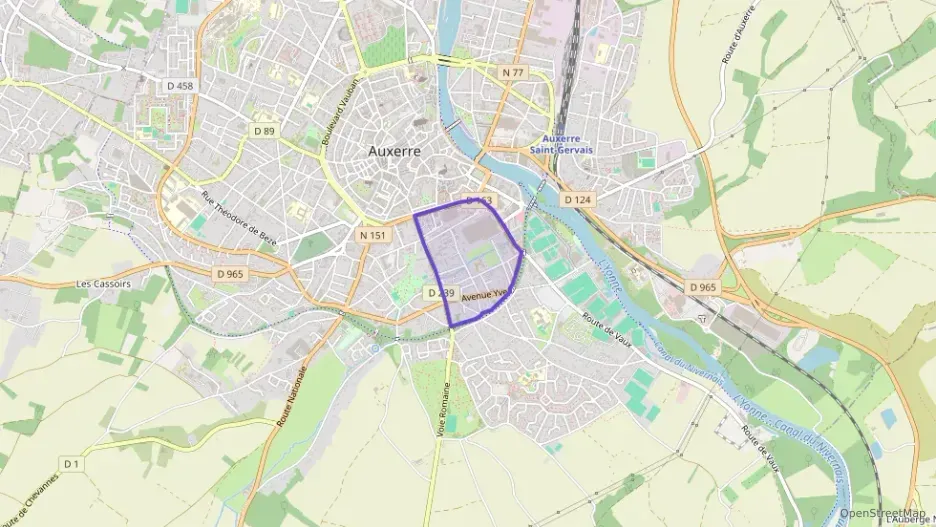 Maison 96 m² six pièces à vendre à Auxerre